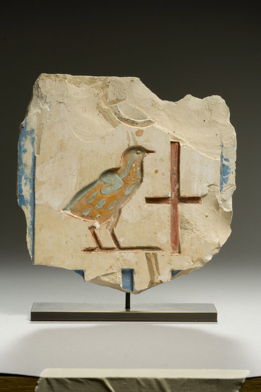 Rölyef parçası, Geç Hanedan Dönemi (kireçtaşı) by Egyptian 26th Dynasty