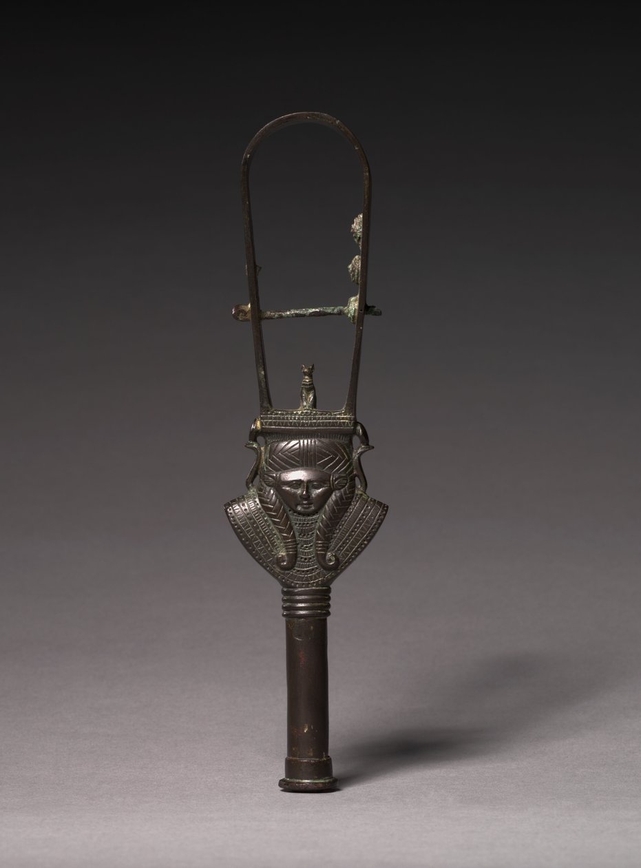 Kemerli Sistrum, MÖ 380-343 by Egyptian 30th Dynasty