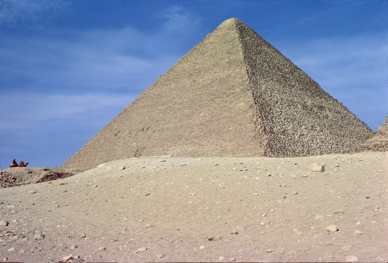 Büyük Khufu Piramidi (MÖ 2551-2528) Eski Krallık by Egyptian 4th Dynasty
