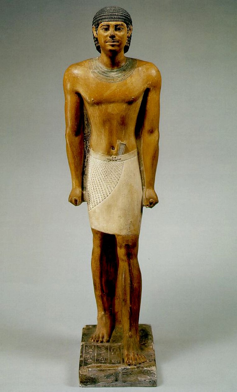Atjema Daimi (boyalı kireçtaşı) by Egyptian 6th Dynasty
