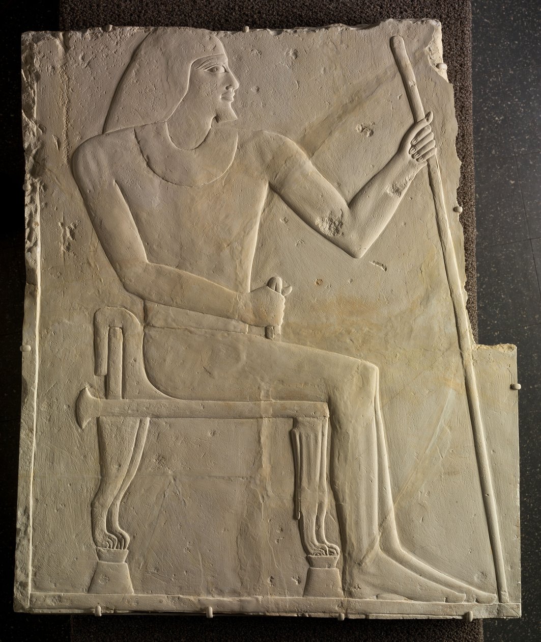 Nyankhnesut Oturan Rölyefi, Saqqara
