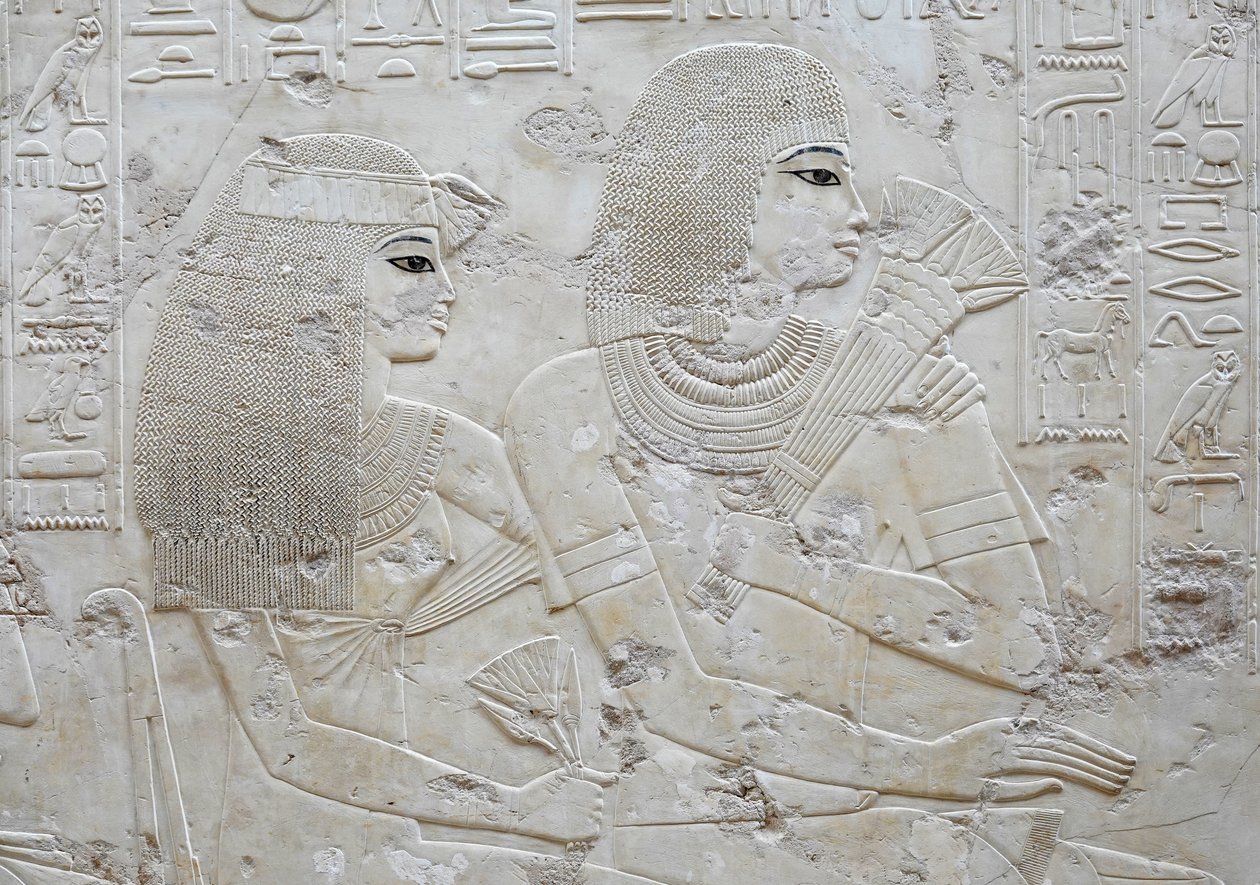 Amenhotep ve eşi May, Ramose