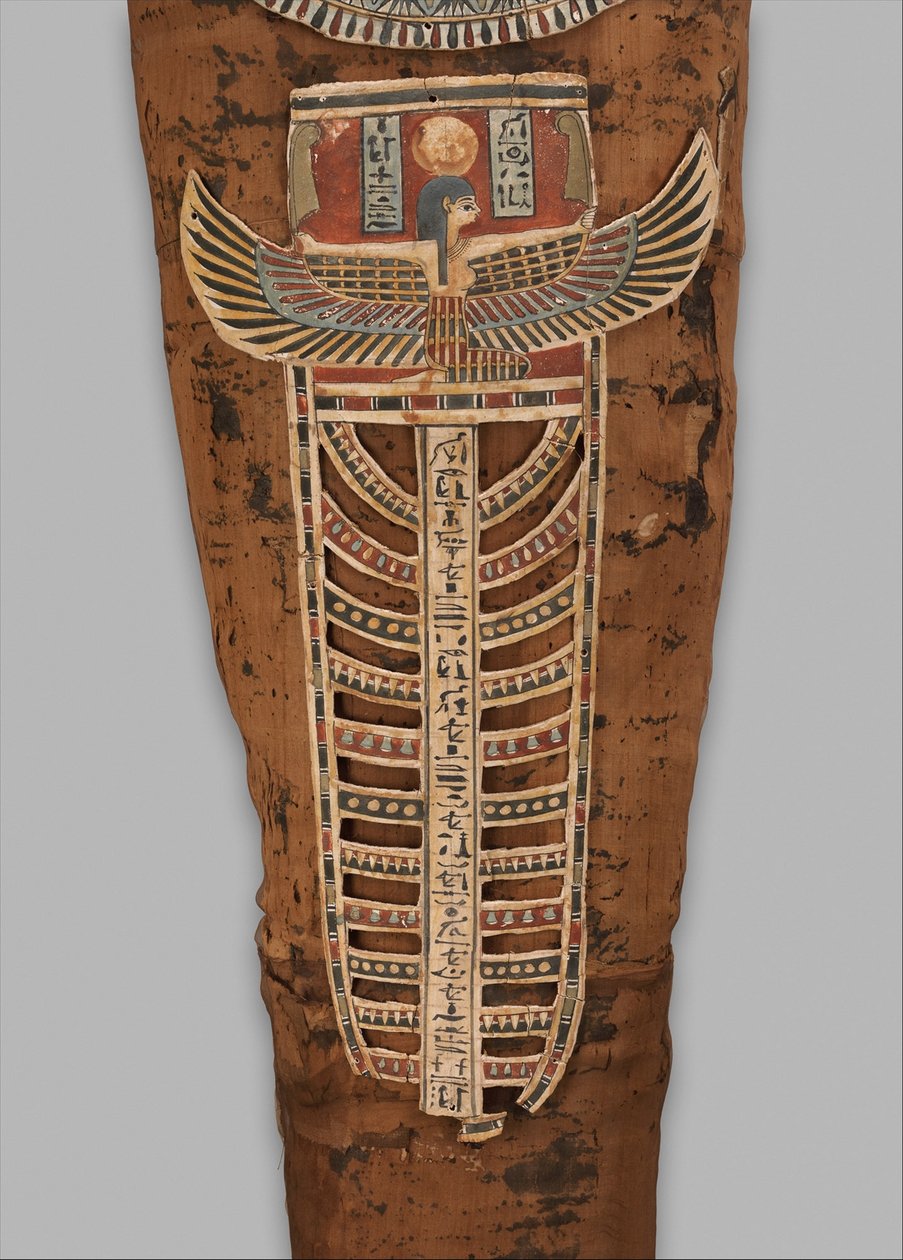 Nesmin Mumyası (detay), MÖ 200-30 by Egyptian Ptolemaic Period