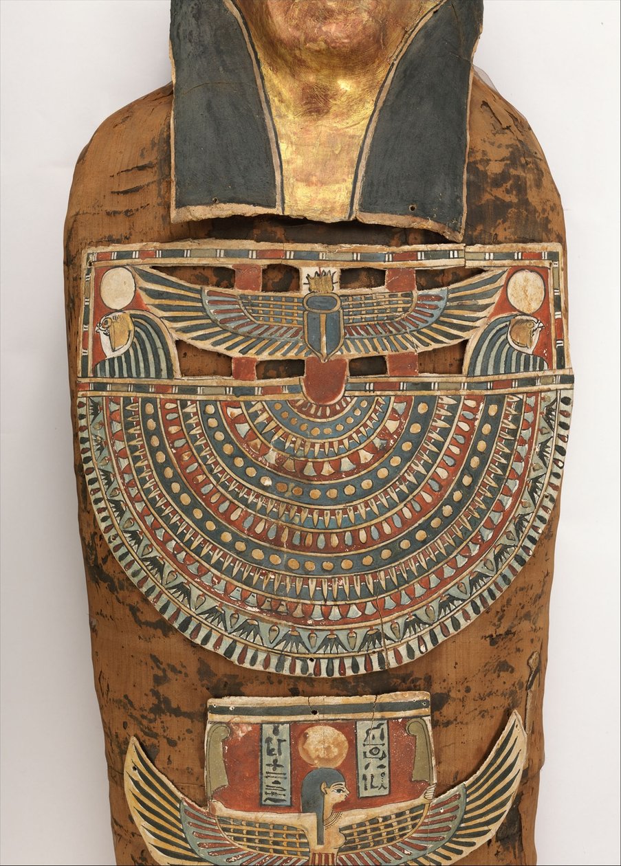 Nesmin Mumyası (gövde detayı), MÖ 200-30 by Egyptian Ptolemaic Period