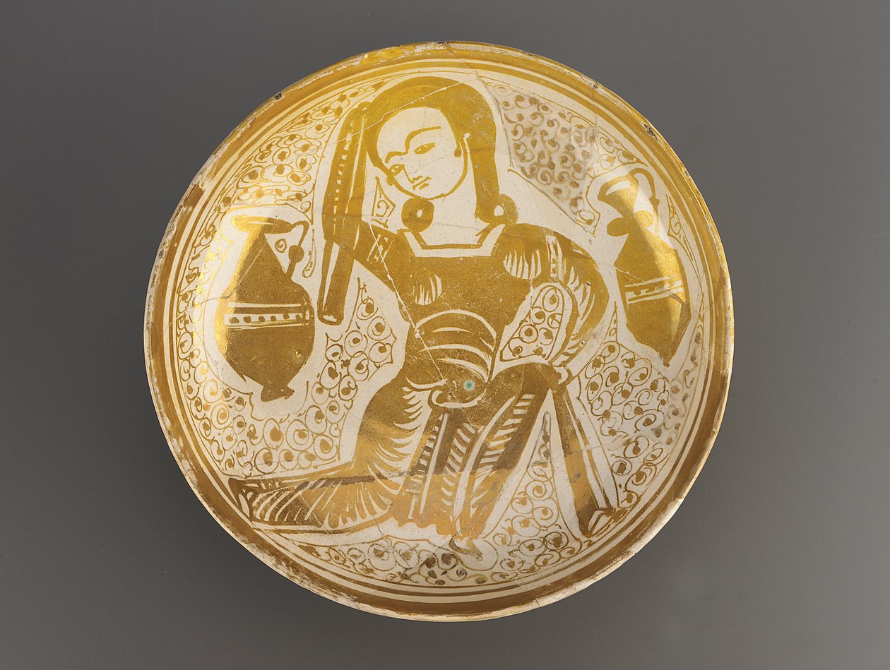 Kase, Fatımi Hanedanı (seramik) by Egyptian School
