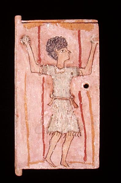 Boy Hokkabazlık, bir dolaptan kapı (boyalı ahşap) by Egyptian School