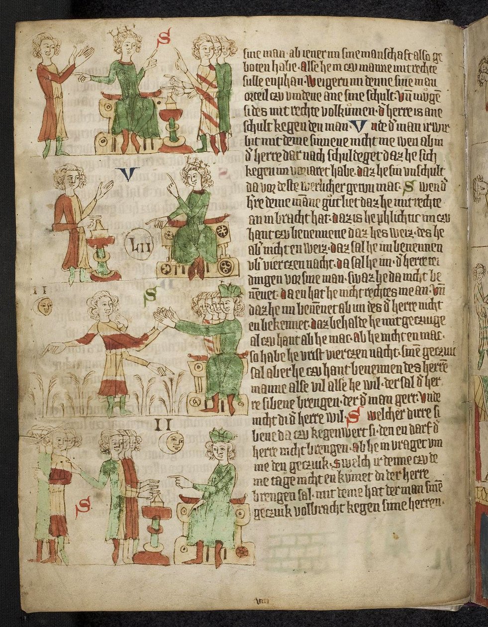 Feodal Hukuk. Heidelberg Sachsenspiegel