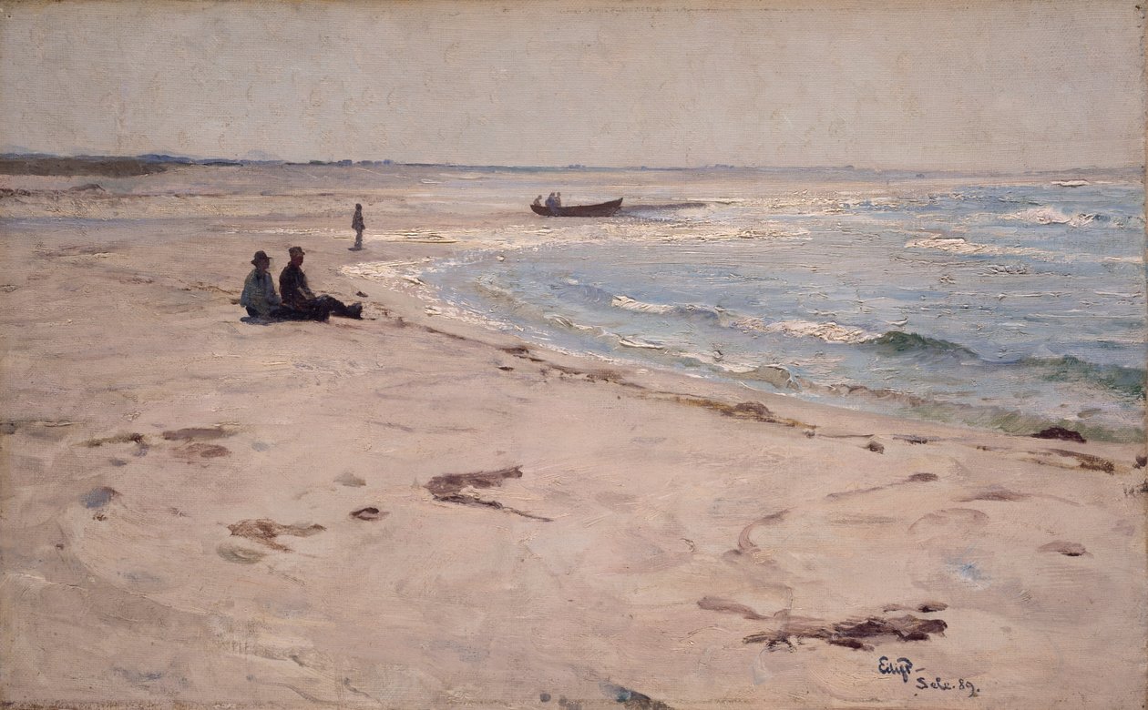 Sele Sahilinde by Hjalmer Eilif Emanuel Peterssen