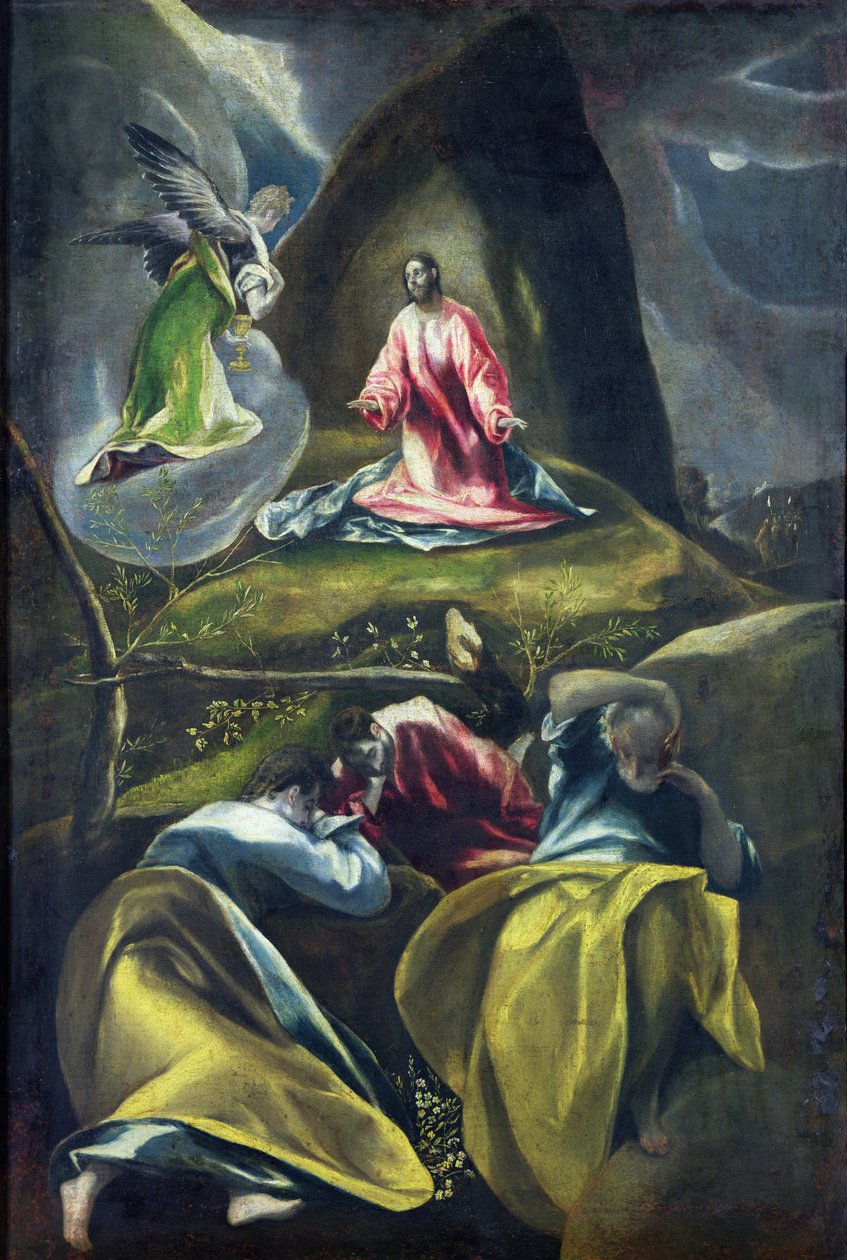 Zeytin Bahçesindeki İsa by El Greco