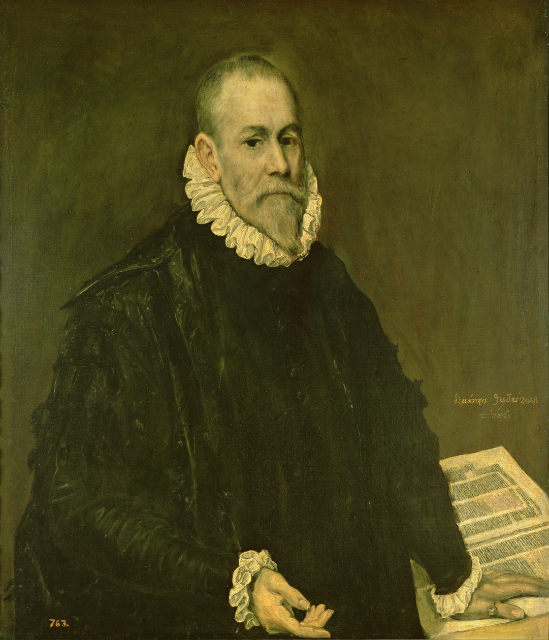 Doktor Rodrigo de la Fuente, 1598-89 by El Greco