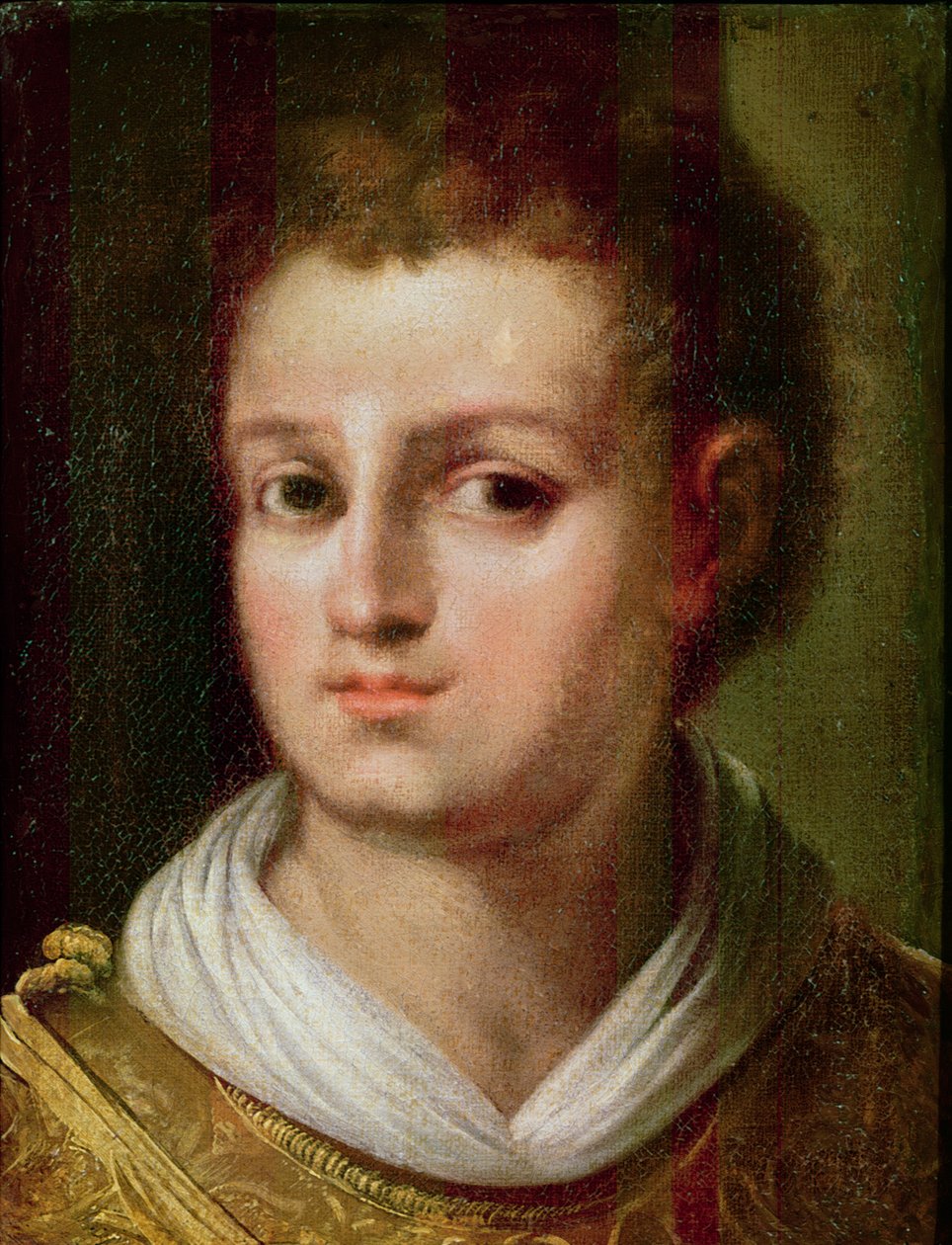 Self-Portrait as Saint Stephen  by El Greco