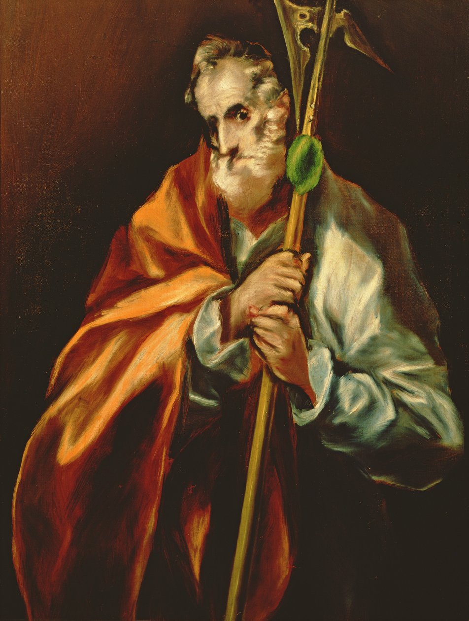 Aziz Jude Thaddeus, 1606 by El Greco