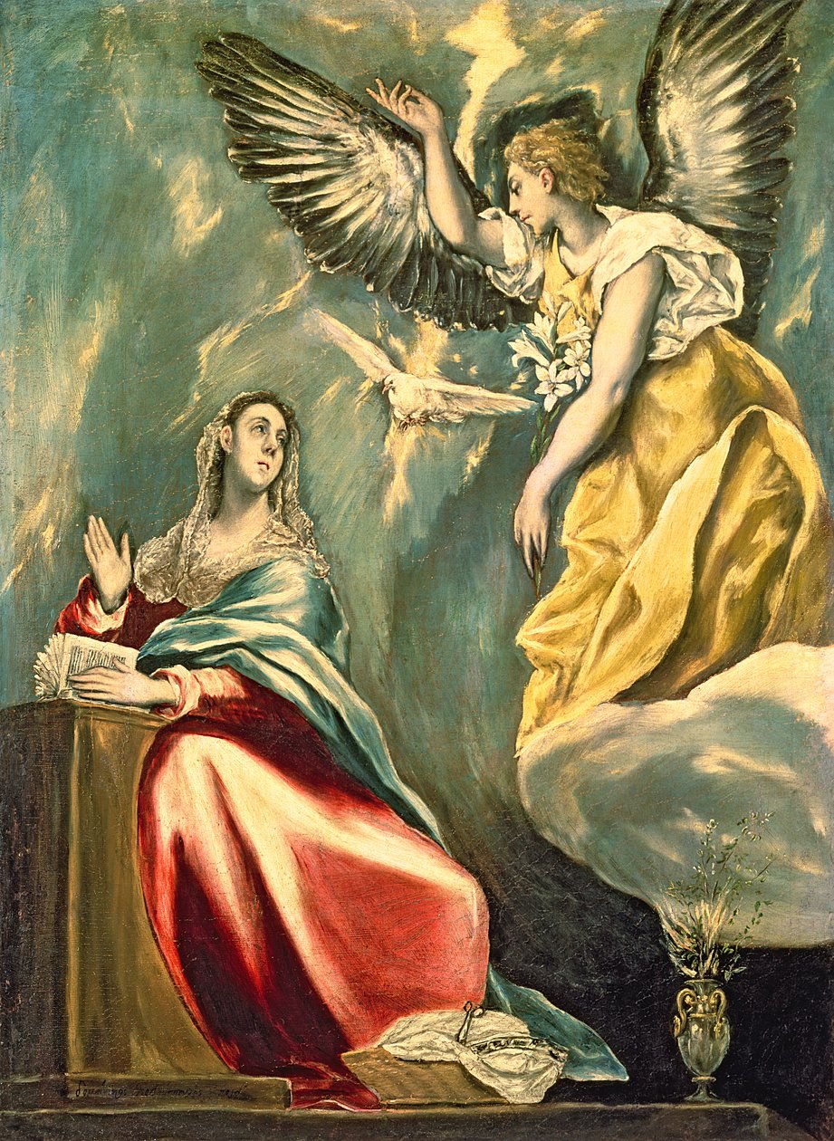 Müjde, c.1595-1600 by El Greco