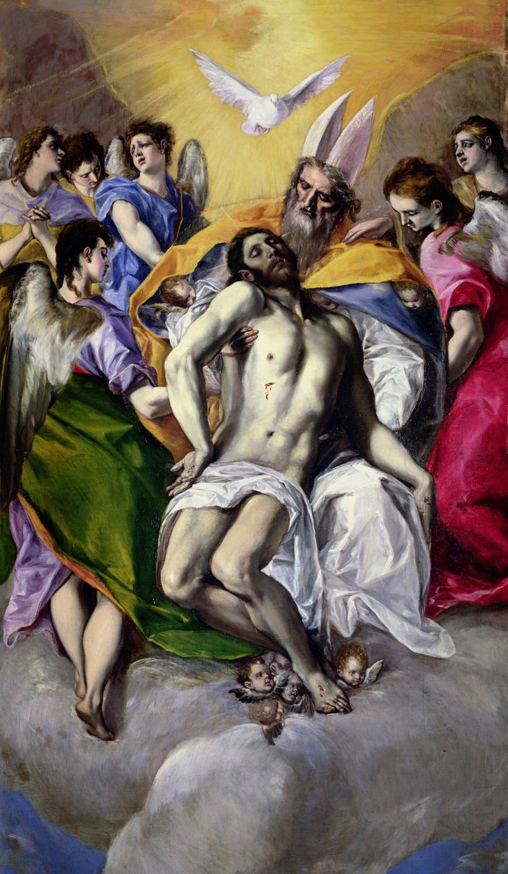 Üçlü Birlik, 1577-79 by El Greco