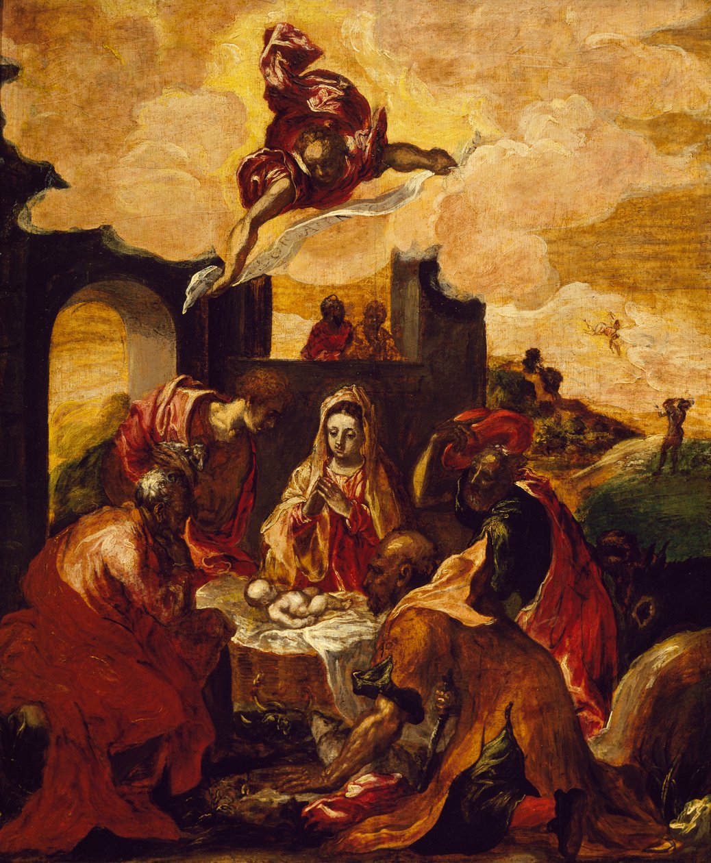 Çobanların Hayranlığı by El (1541 1614) Greco