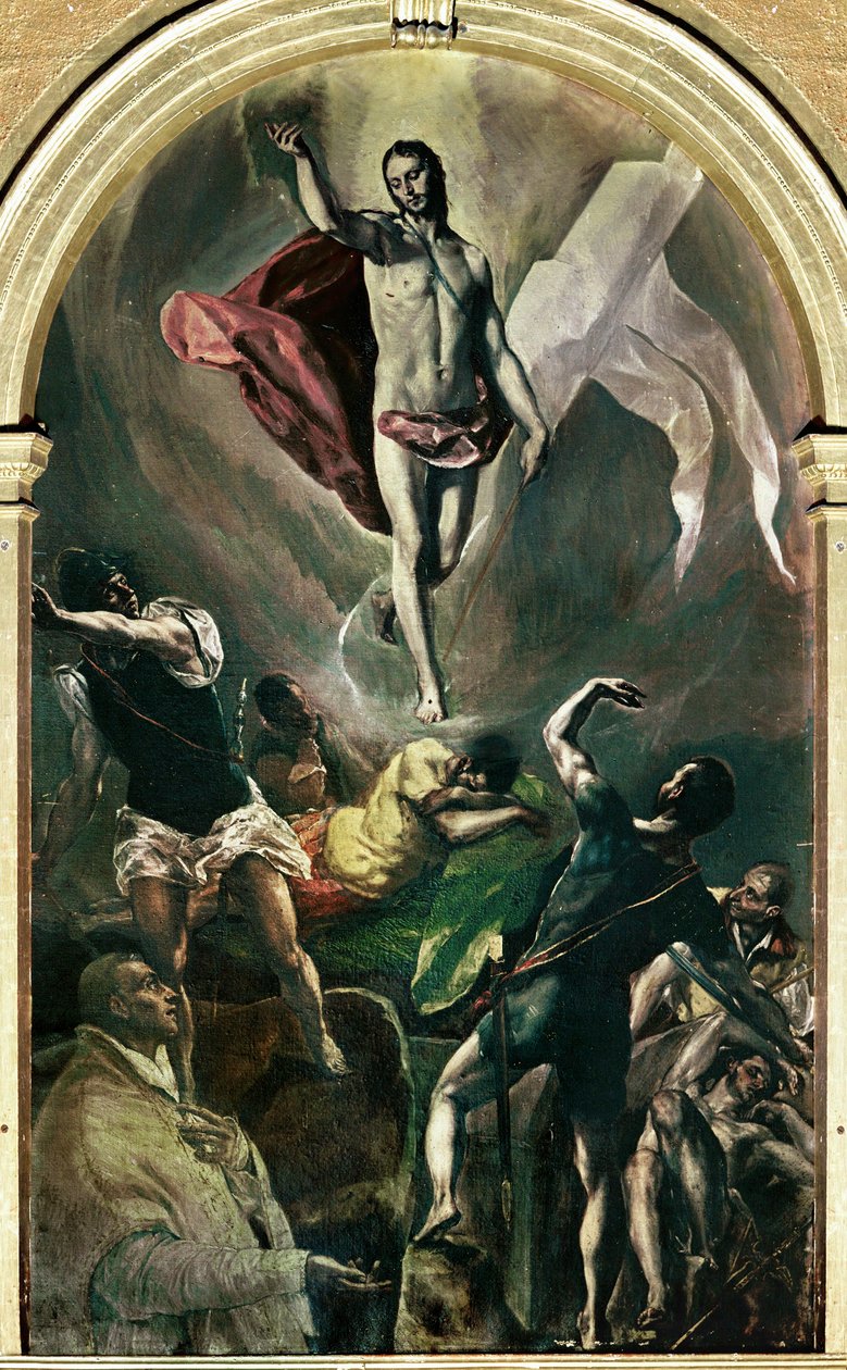 Diriliş (tuval üzerine resim) by El (1541-1614) Greco