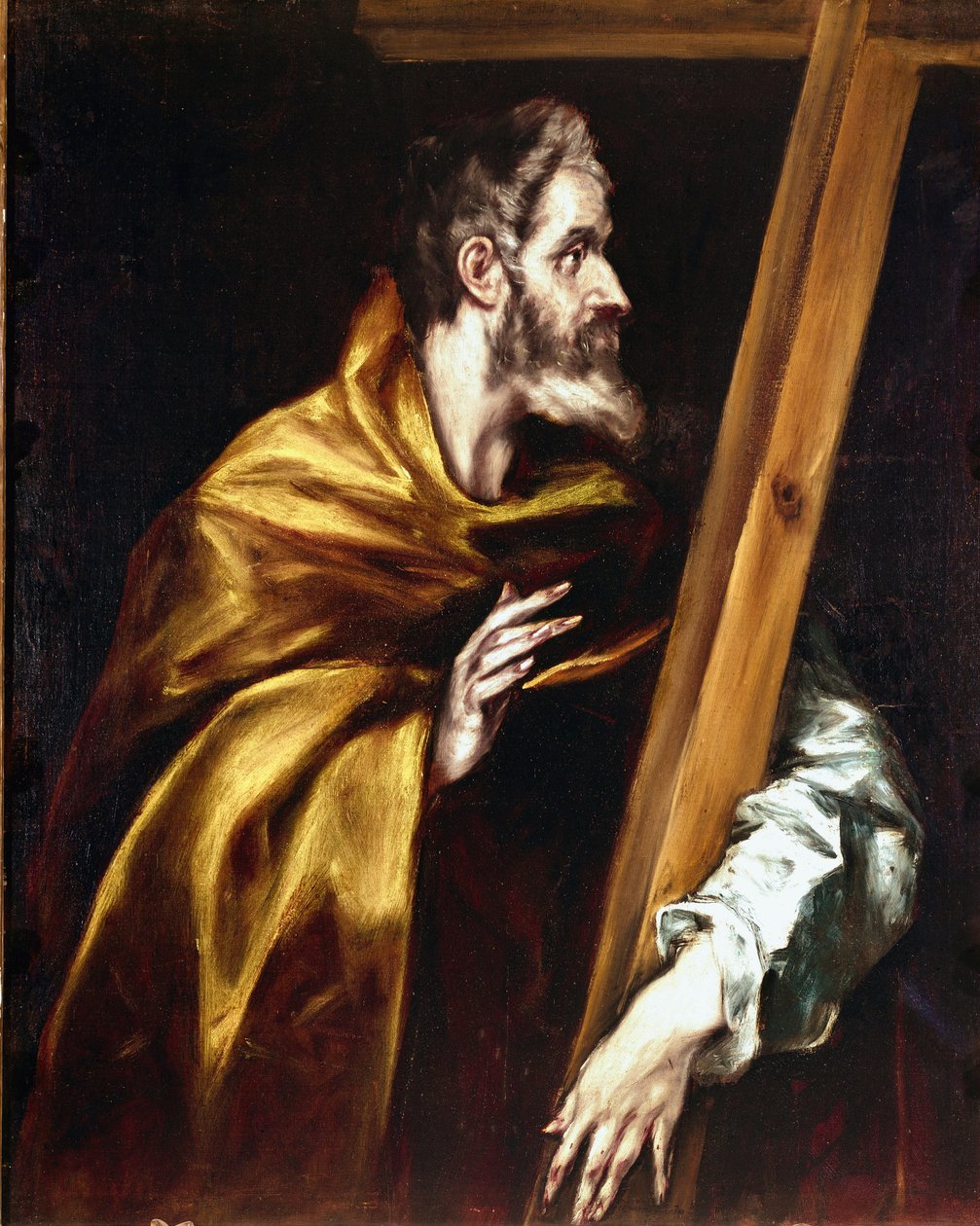 Toledo Katedrali Havariliği: Apotre Saint Philip. Domenikos Theotokopoulos dit El Greco tarafından tablo (1540-1614) by El Greco