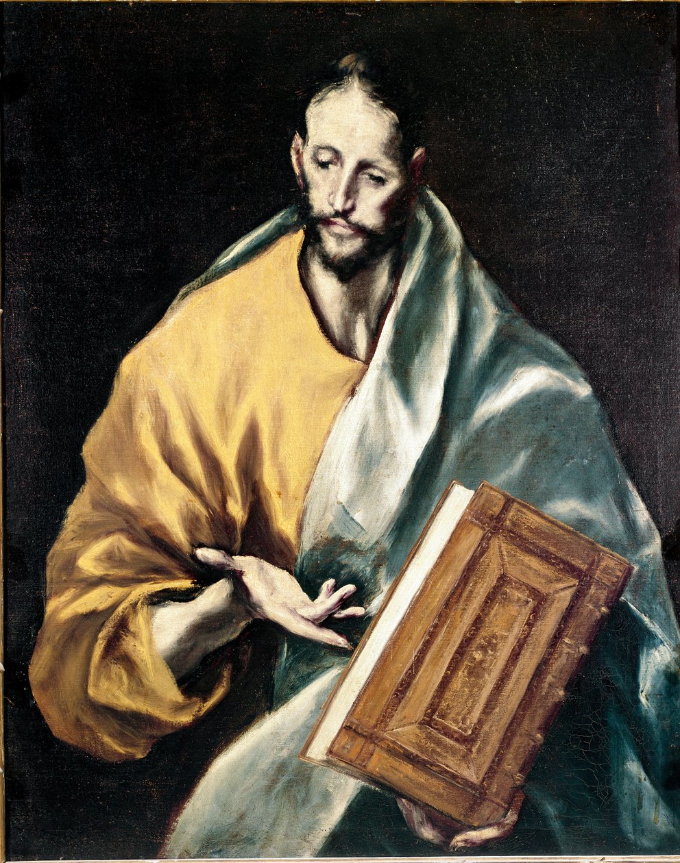 Toledo Katedrali Havariliği: Küçük Apotre Saint James. Domenikos Theotokopoulos dit El Greco tarafından tablo (1540-1614) by El Greco