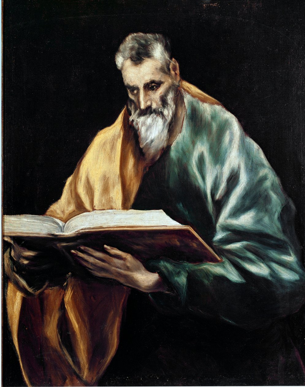 Apotre Saint Simon. Domenikos Theotokopoulos dit El Greco tarafından tablo (1540-1614) by El Greco