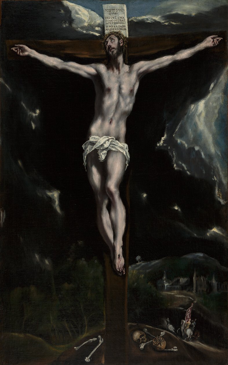 İsa çarmıhta by El Greco