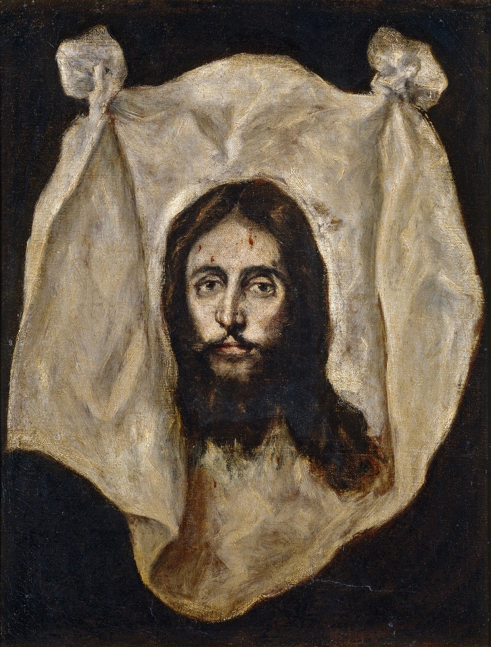 ""The Mandylion or Image of Edessa"" (Kutsal Mandylion veya The Vernicle) Domenikos Theotokopoulos