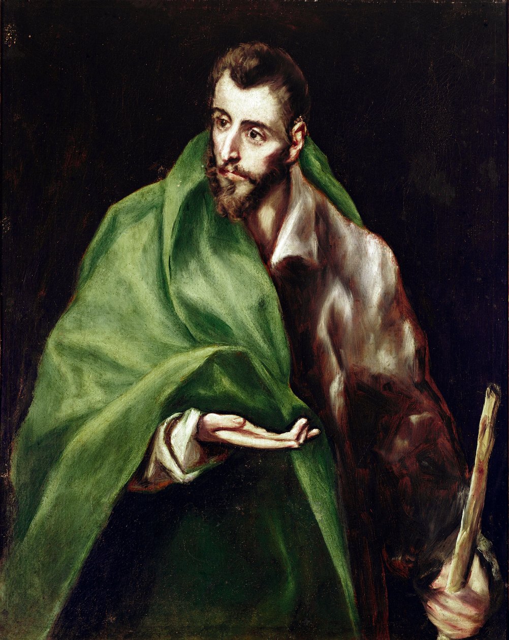 Apotre Saint James Maggiore. Domenikos Theotokopoulos dit El Greco tarafından tablo (1540-1614) by El Greco