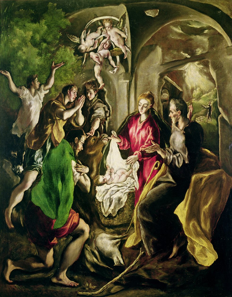 Çobanların Hayranlığı, 1603-05 by El Greco