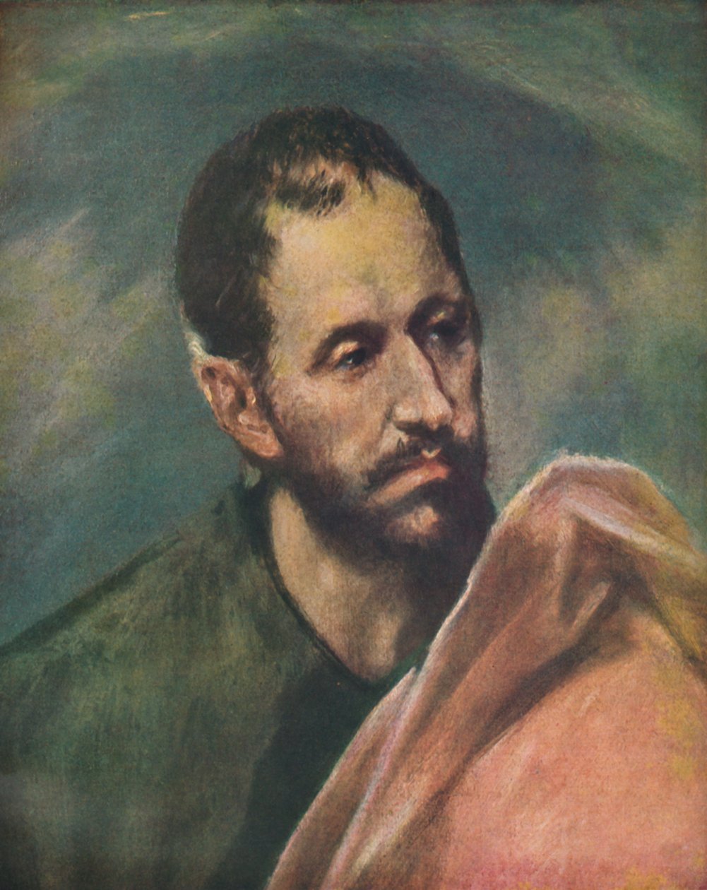 Als Apostel Jacobus Minor, Genç Aziz James, c1600, 1938 by El Greco