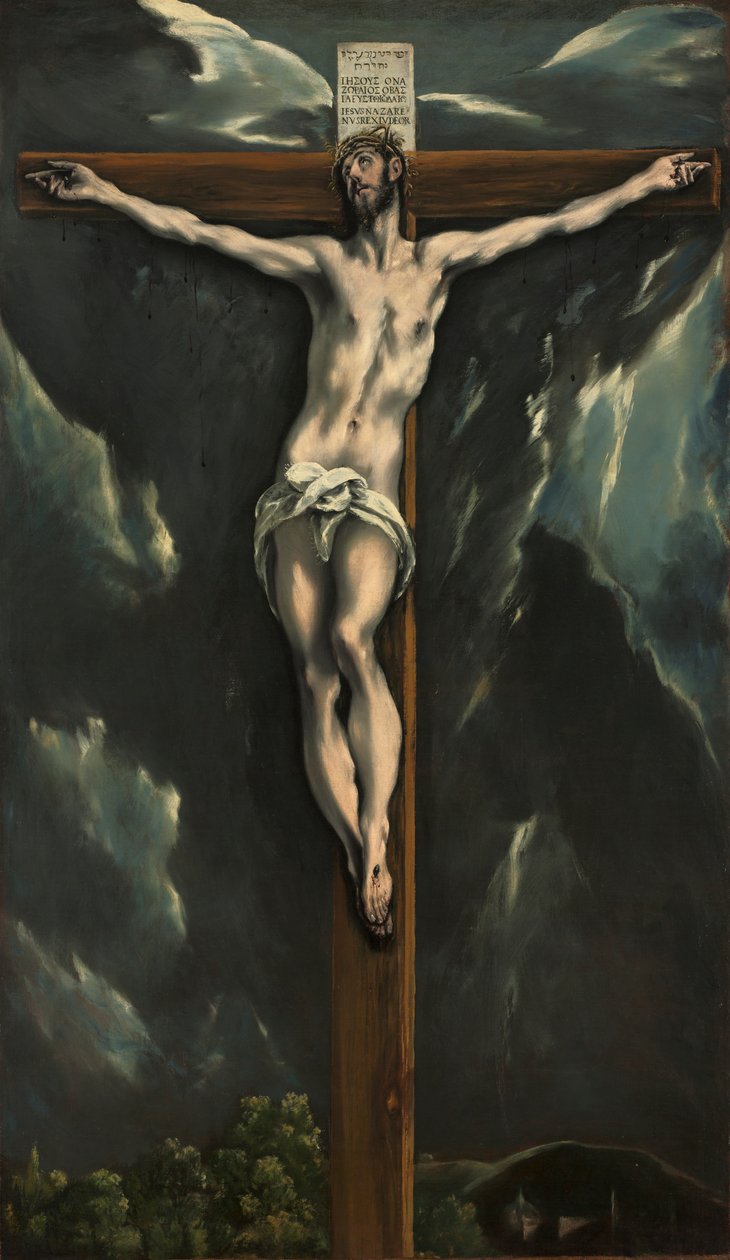 İsa çarmıhta by El Greco