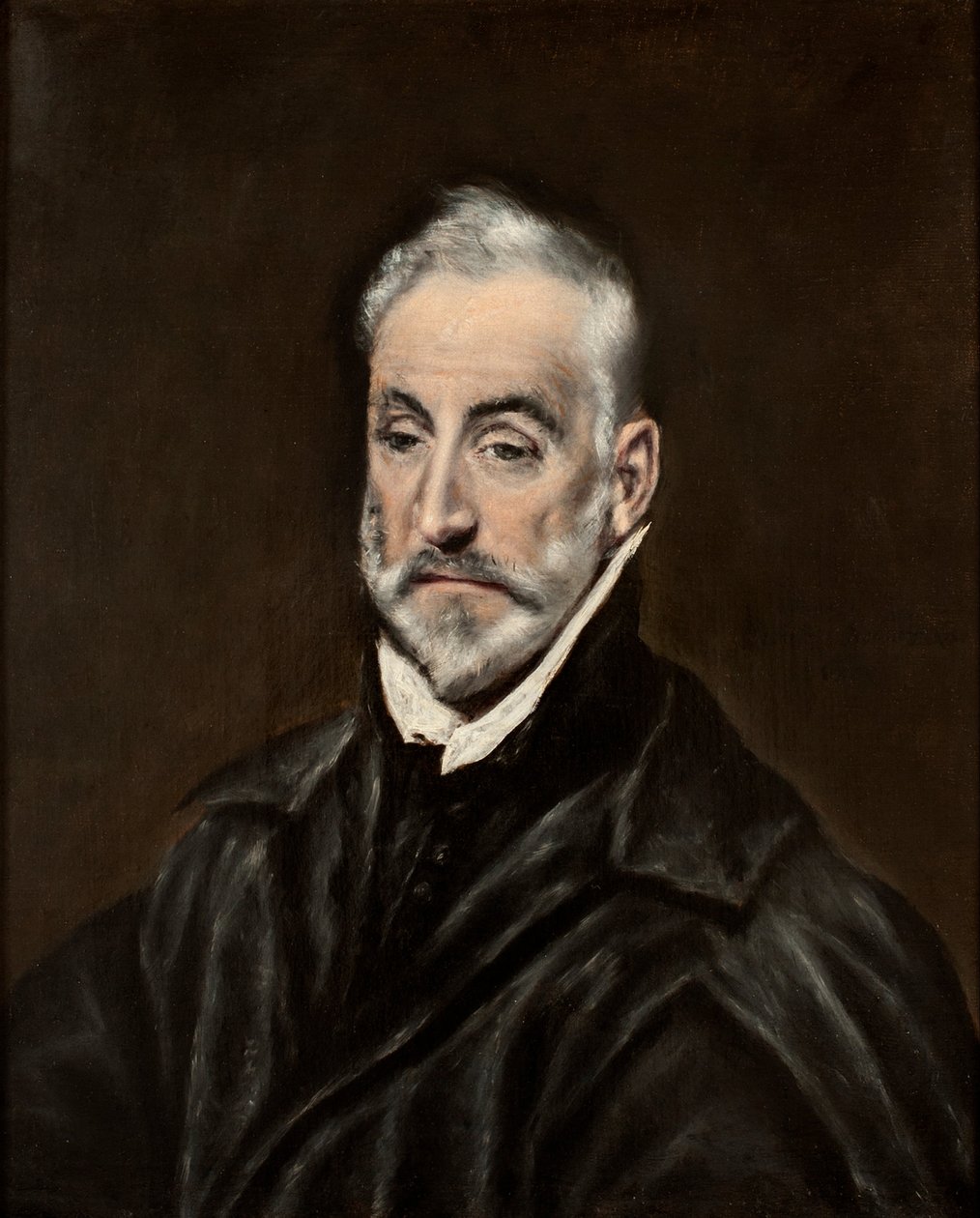 Antonio de Covarrubias y Leiva'nın portresi by El Greco