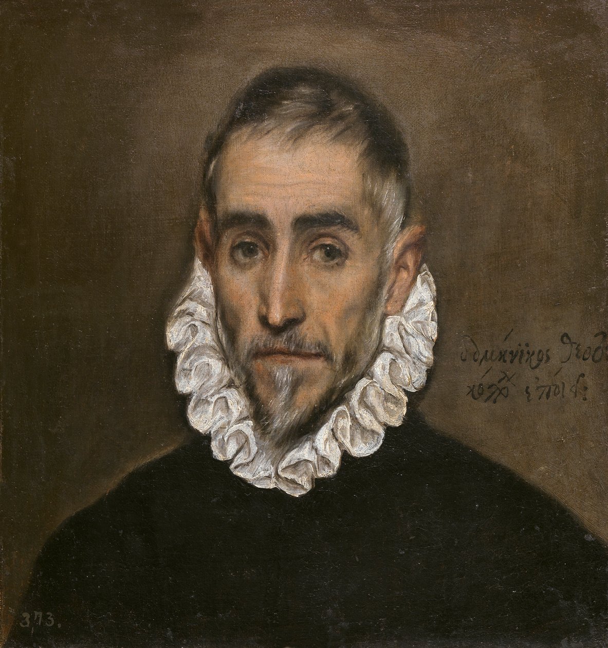 Bilinmeyen bir beyefendinin portresi, c.1594 by El Greco