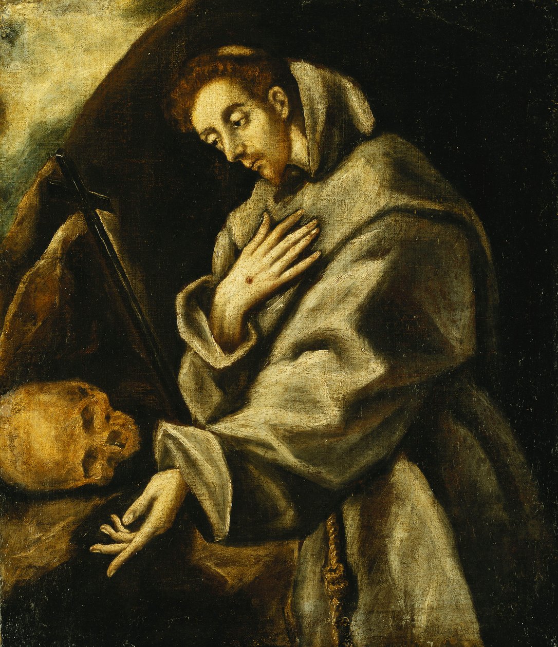 Meditasyonda Aziz Francis, by El Greco