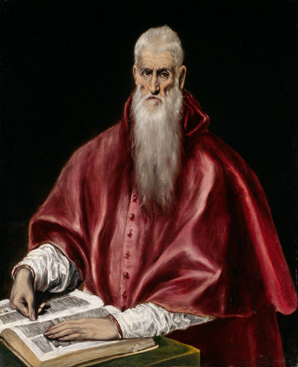 Aziz Jerome Bilgin olarak, c.1610 by El Greco