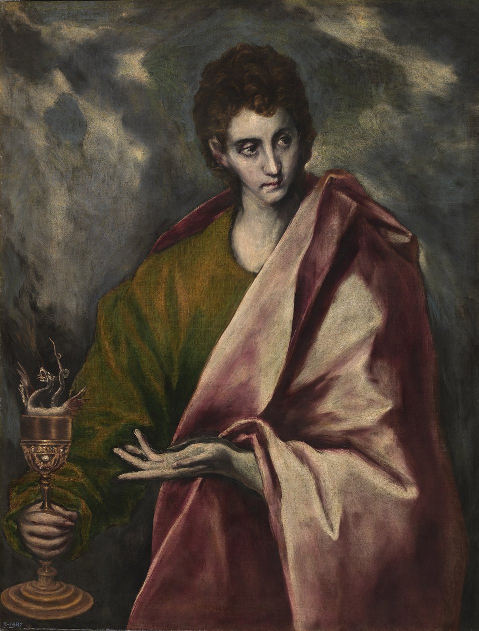 Aziz John Evangelist, c. 1605 by El Greco