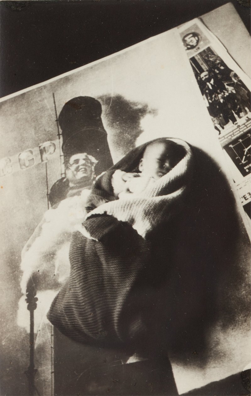 Sanatçının Oğlunun Doğum Duyurusu, 1930. by Eliezer Markowich Lissitzky
