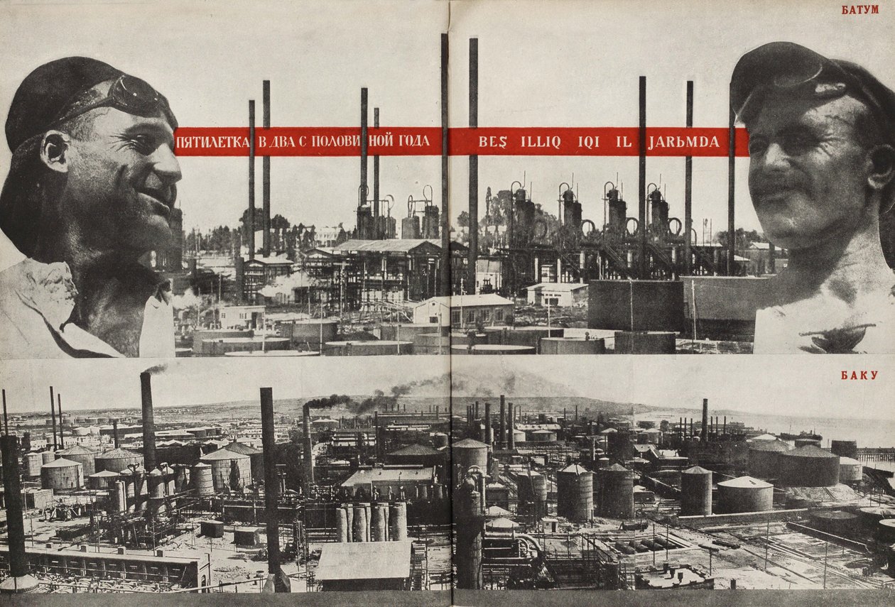 Beş Yıllık Plan: Batum - Bakü. SSCB Sosyalizmi İnşa Eder, 1933