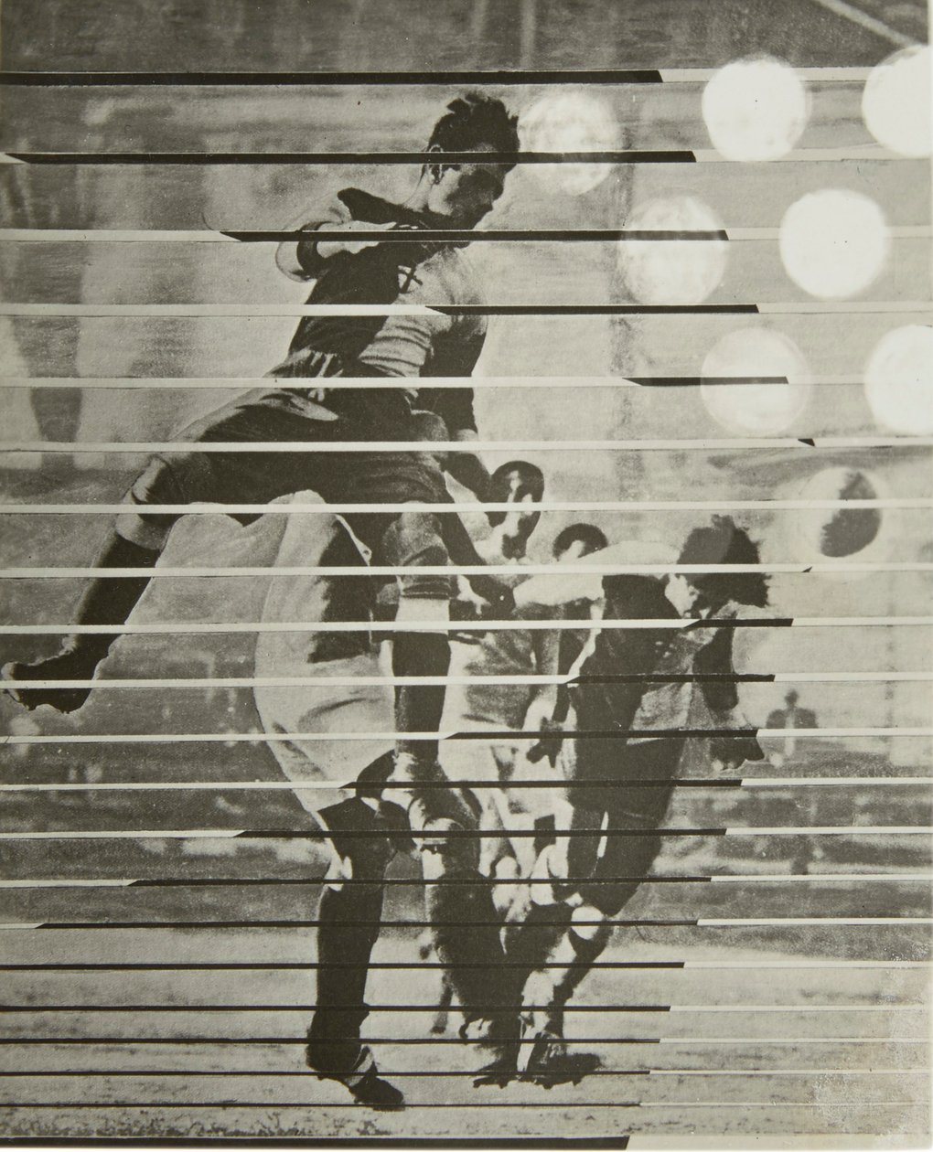 Futbolcu, 1926. by Eliezer Markowich Lissitzky
