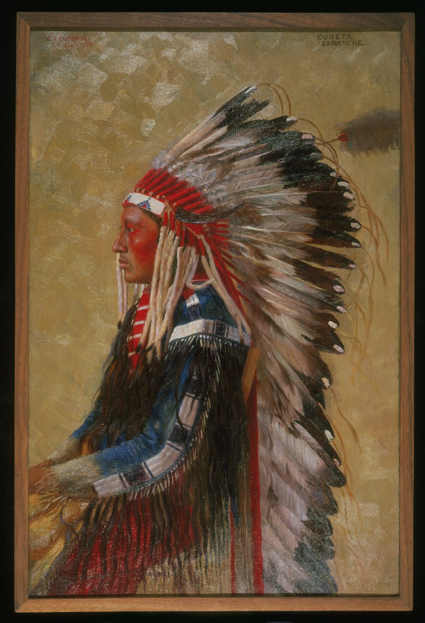 Boneta (tuval üzerine yağlı boya) by Elbridge Ayer Burbank