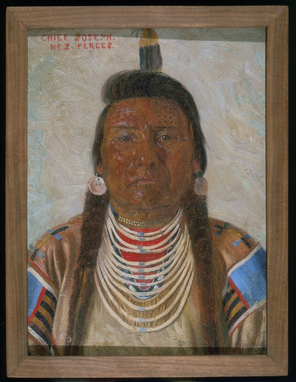 Şef Joseph by Elbridge Ayer Burbank