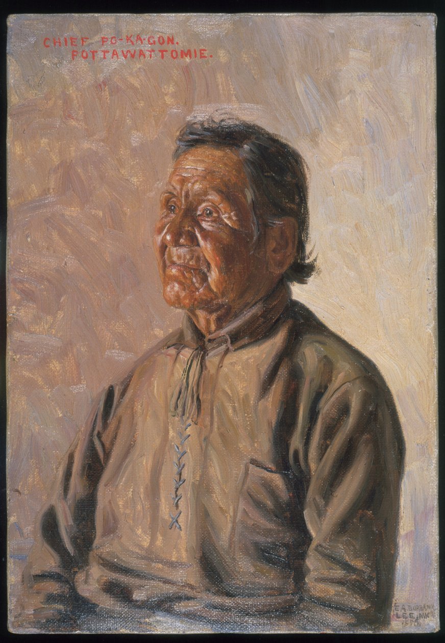 Şef Po-Ka-Gon by Elbridge Ayer Burbank