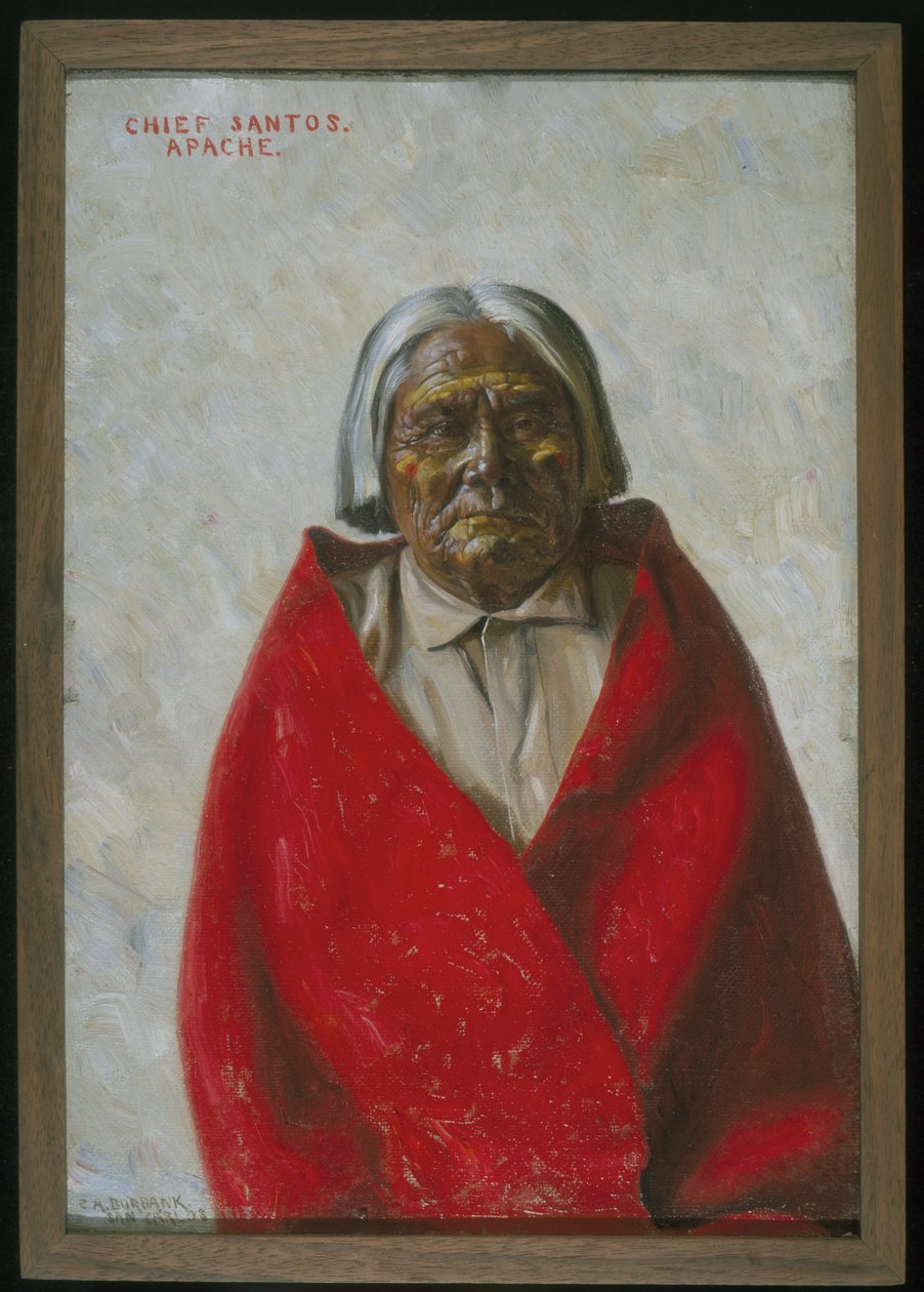Şef Santos by Elbridge Ayer Burbank