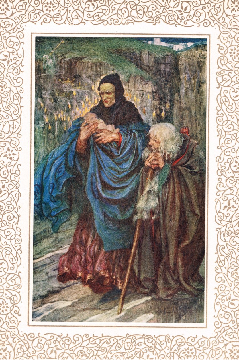 Bebek Arthur bulunur..., Alfred Tennyson