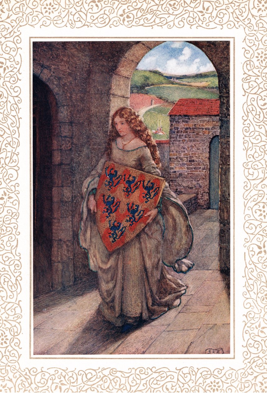 Sonra kulesine tırmandı..., Alfred Tennyson