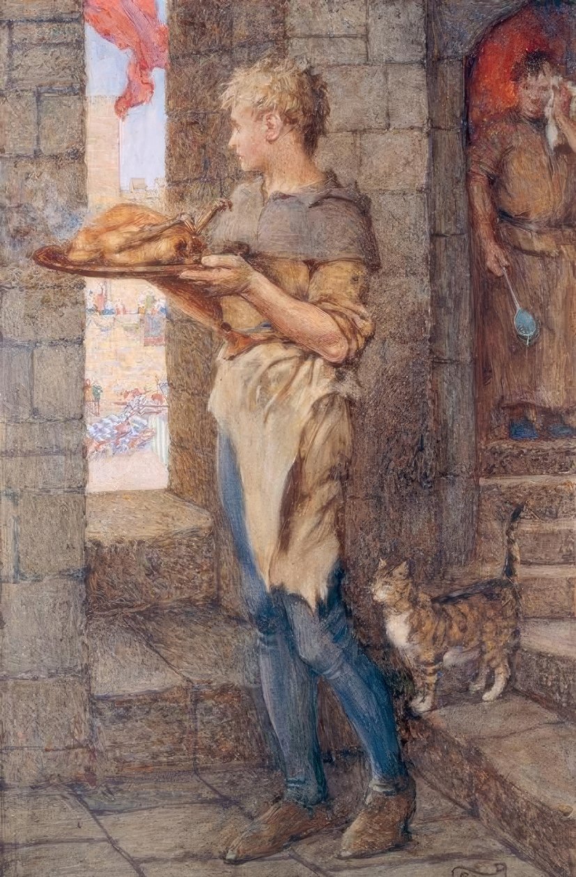 Gareth ve Lynette by Eleanor Fortescue Brickdale