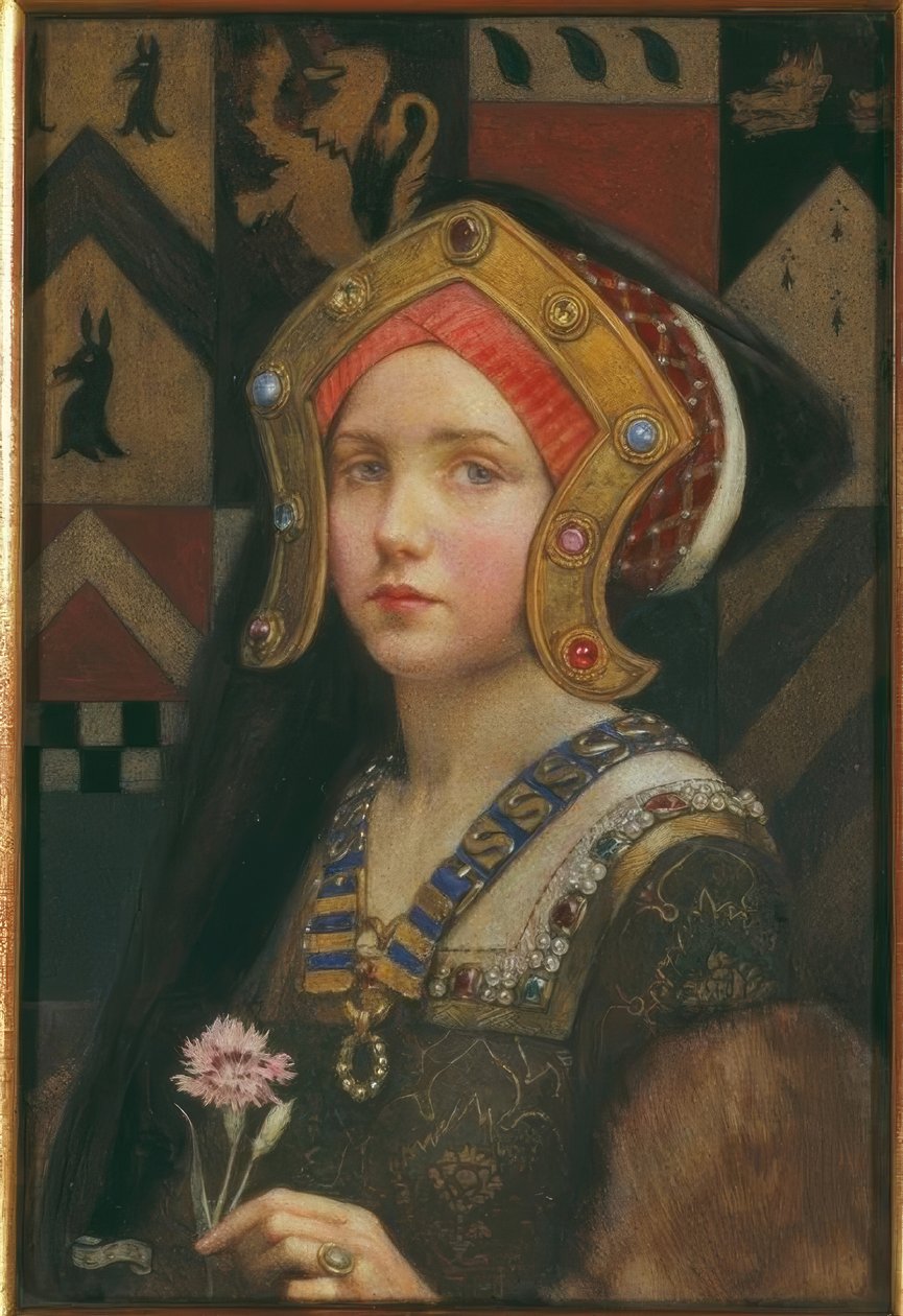 Tudor Kız Başkanı by Eleanor Fortescue Brickdale