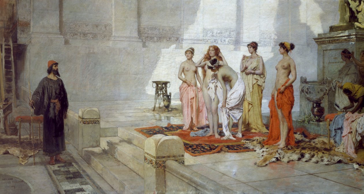 Eleuterio Pagliano (1826-1903), tuval üzerine yağlı boya by Eleuterio Pagliano