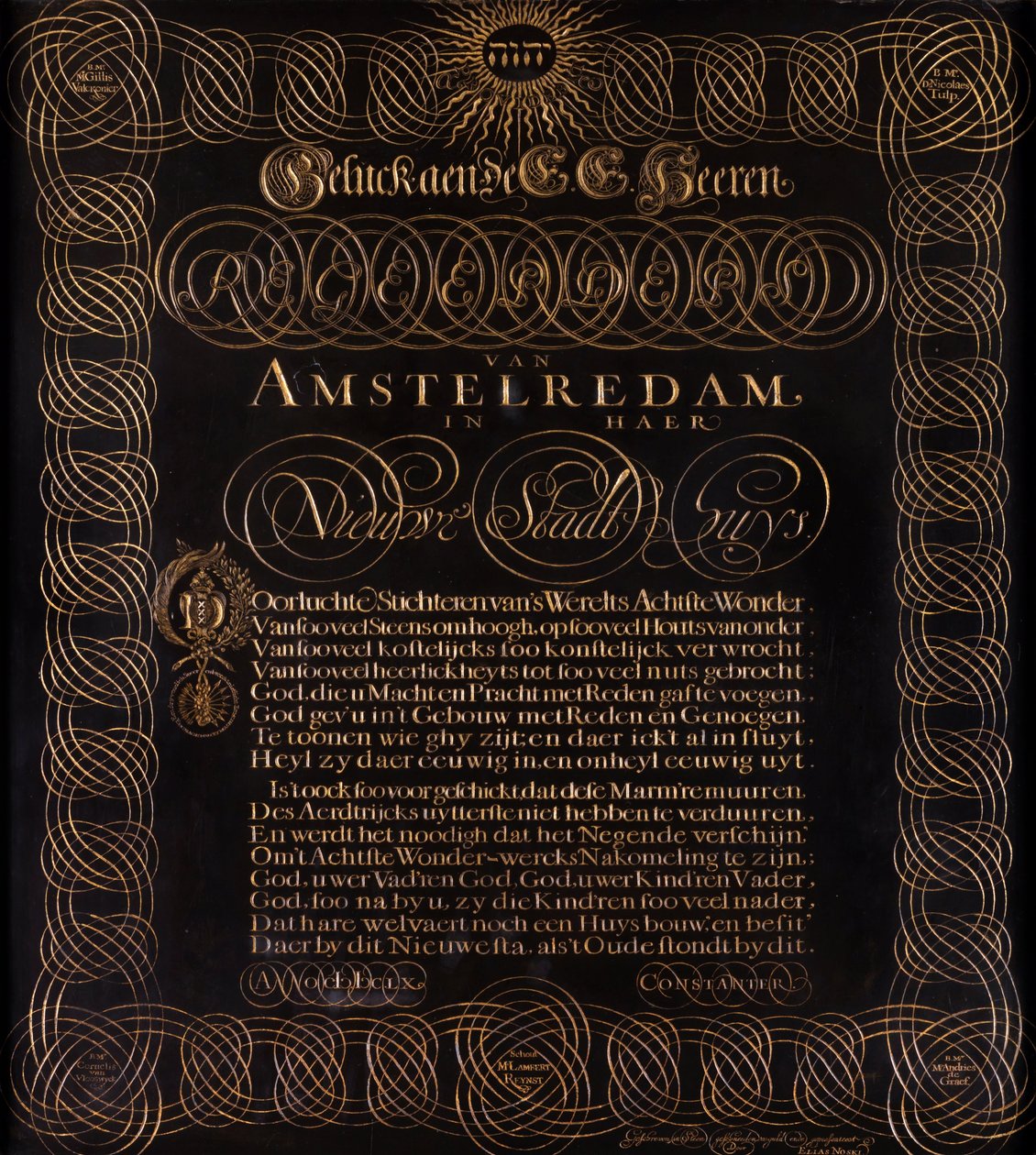 C. Huygens- Geluck aen de E.E. Amstelredam