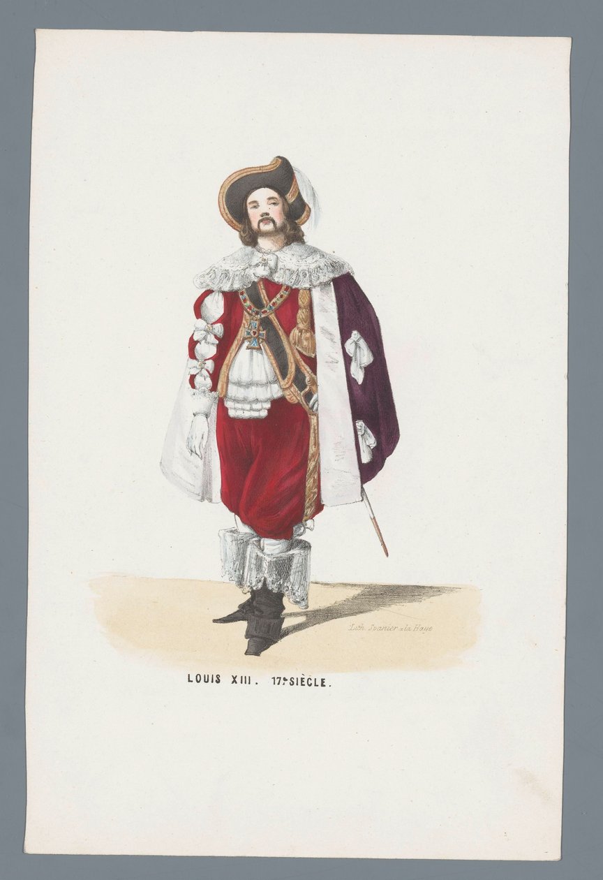 Louis XIII. 17e Siècle (nesne üzerindeki başlık) by Elias Spanier