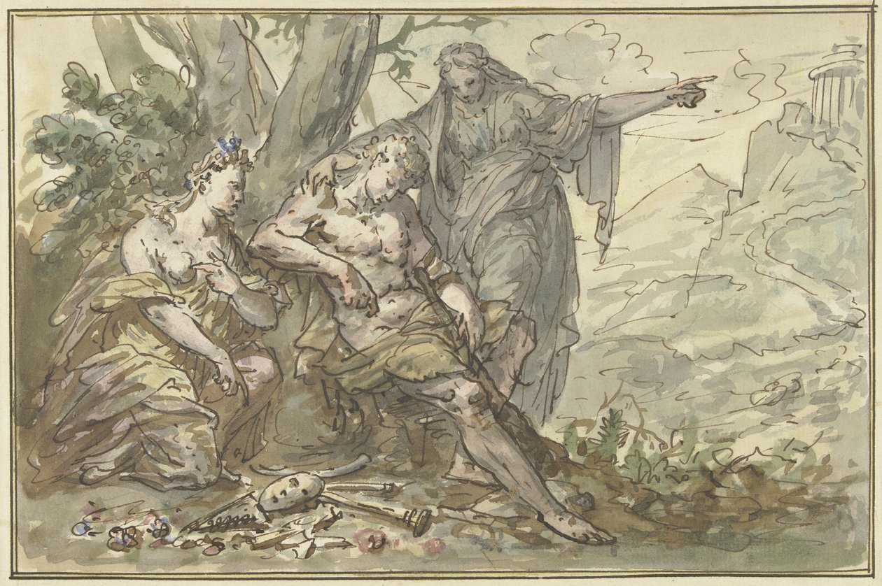 Herkül yol ayrımında by Elias van Nijmegen
