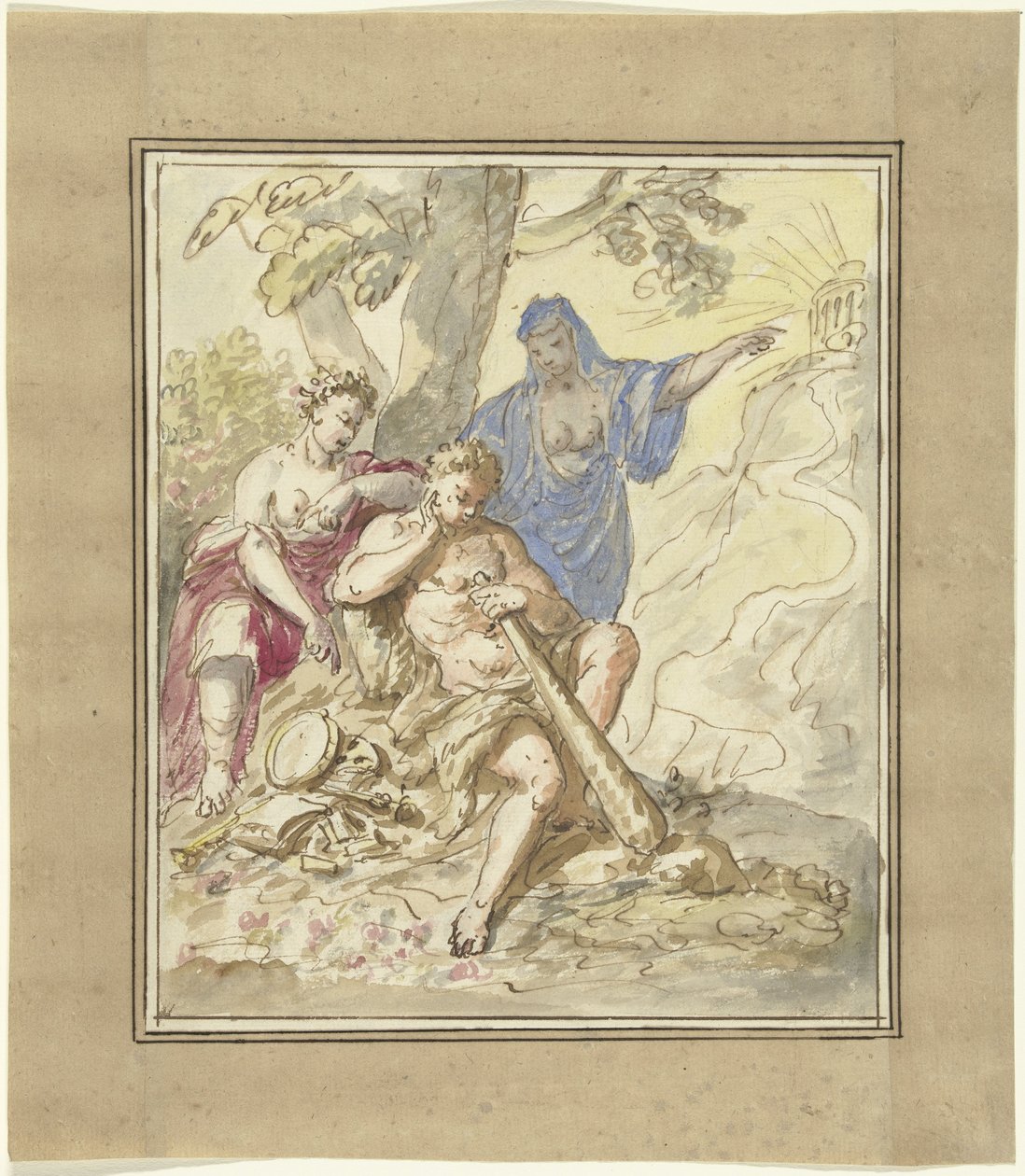 Herkül yol ayrımında by Elias van Nijmegen
